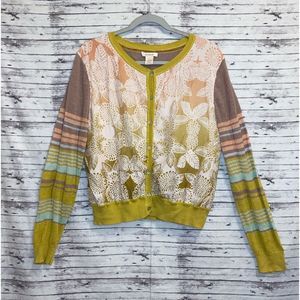 Sundance Floral Silk Cardigan